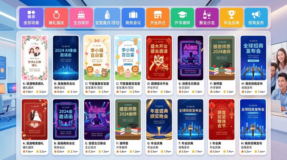 2026H5邀请函设计技巧！节日祝福不踩雷